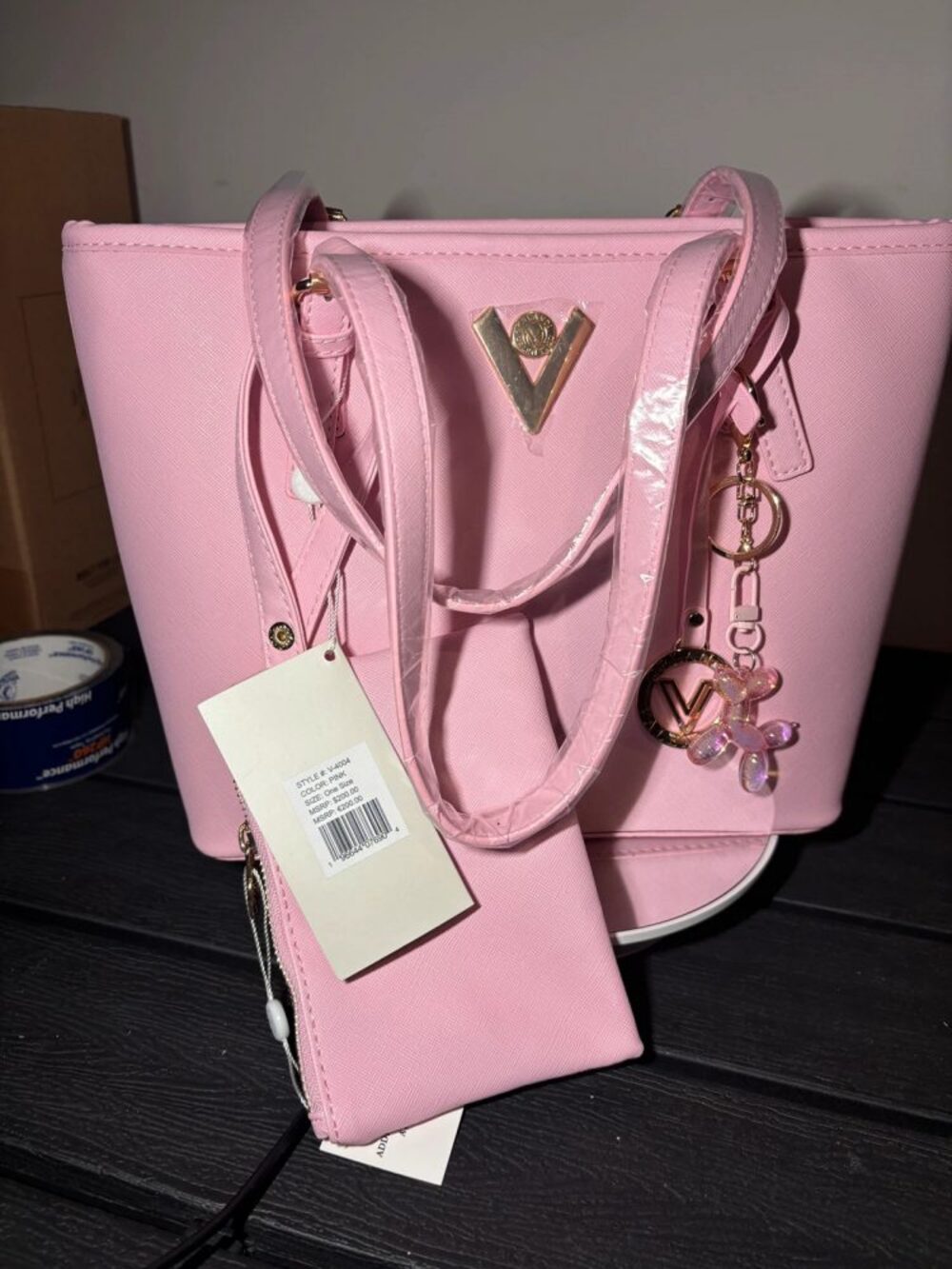 Valentino Orlandi Pink Purse NWT